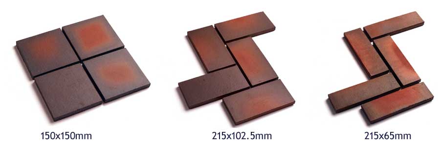 Dark Multi Quarry Tile product shot